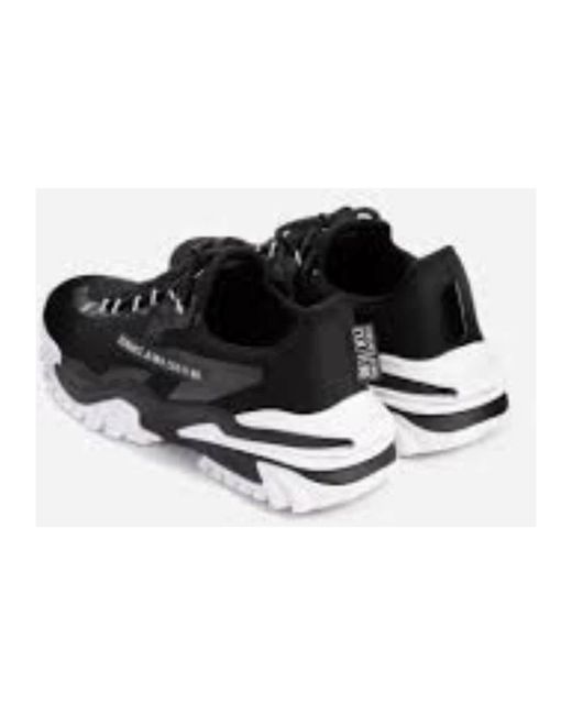 Versace Jeans Couture Black Sneakers for men