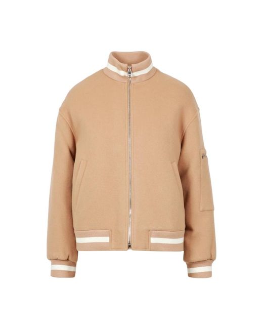 MSGM Wollen Jas in het Natural