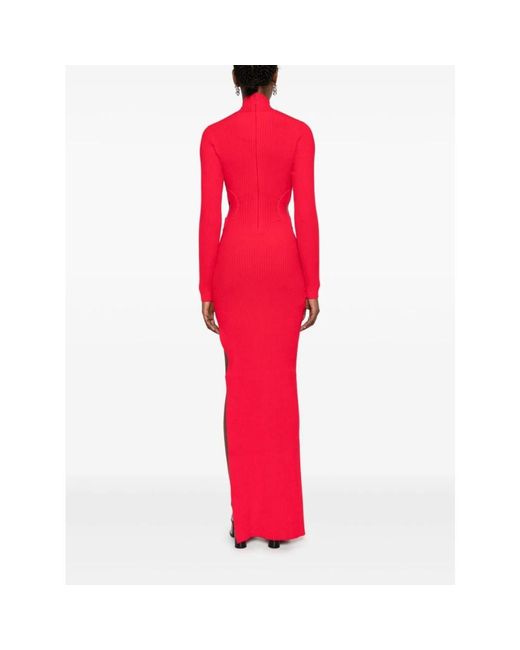 David Koma Red Maxi Dresses