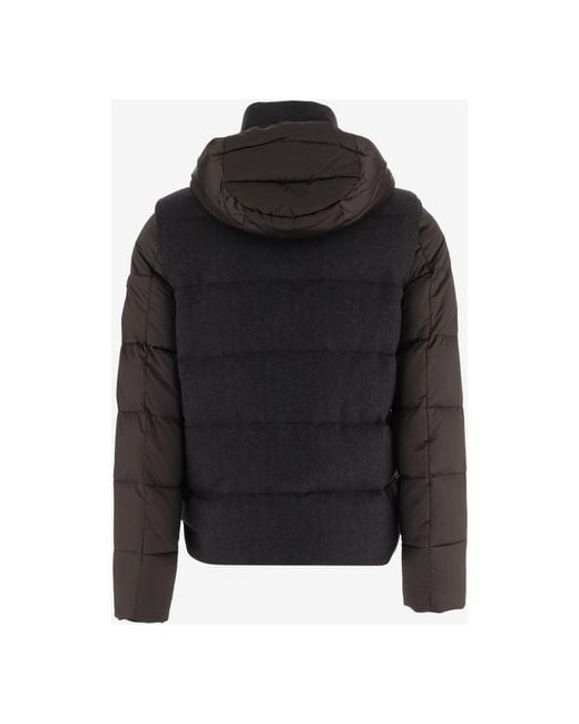 Winter Jackets Moorer de hombre de color Black