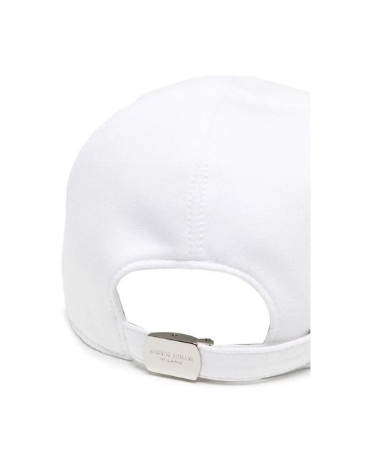 Giorgio Armani White Hats for men