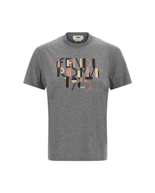 Fendi Gray T-Shirts