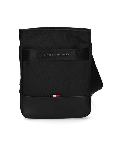 Messenger Bags Tommy Hilfiger de hombre de color Black