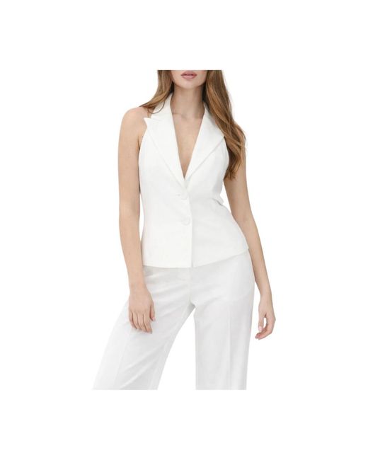 Pinko White Blazers