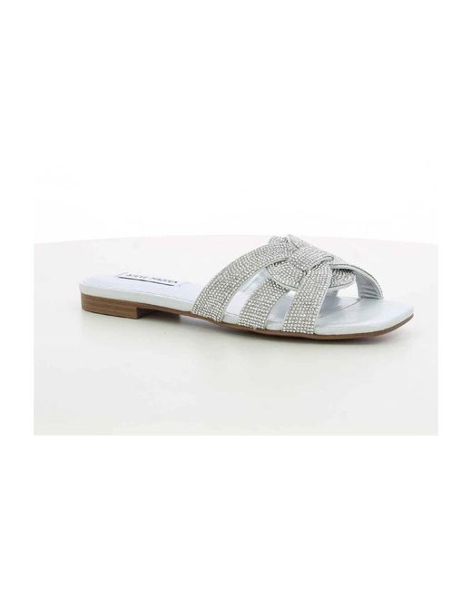 Sliders di Steve Madden in White