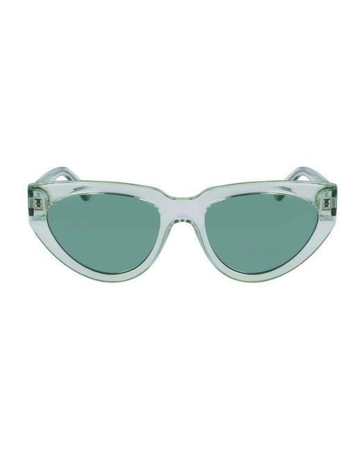 Sunglasses di Karl Lagerfeld in Green