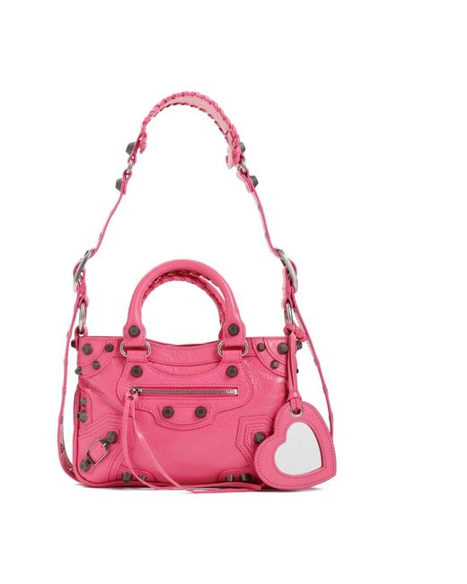 Balenciaga Pink Shoulder Bags
