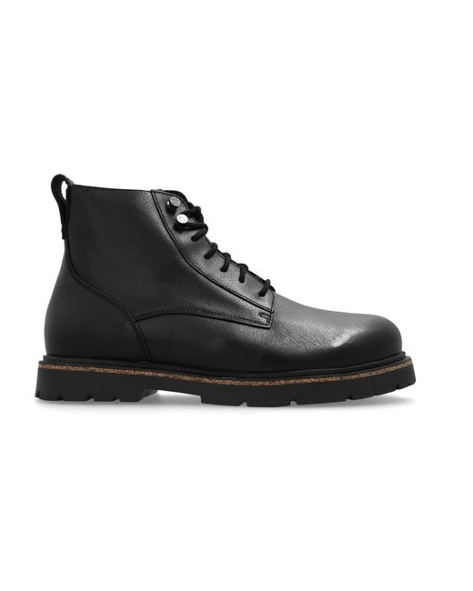 Lace-Up Boots Birkenstock de hombre de color Black