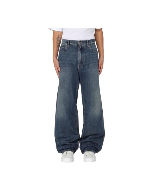 Wide Jeans Dolce & Gabbana de hombre de color Blue