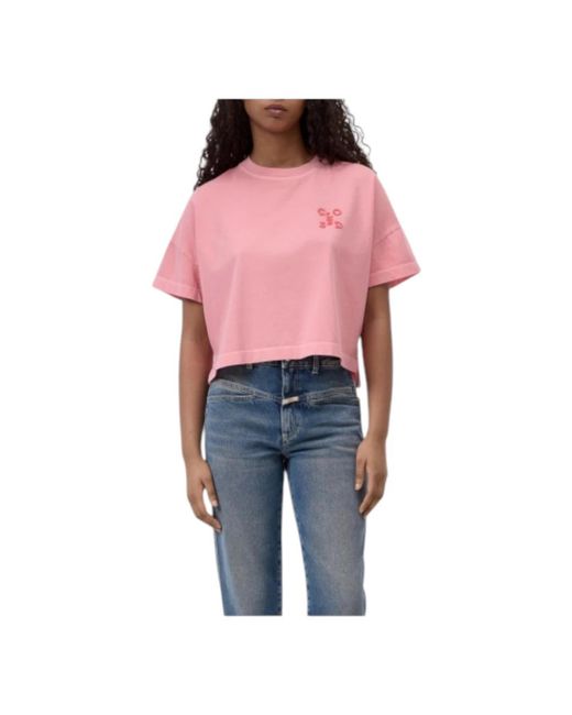 Closed Tops ,Rood ,Tops in het Pink
