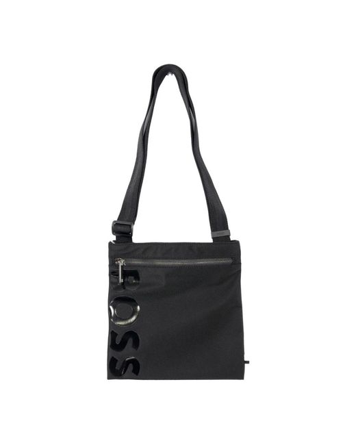 Boss Black Cross Body Bags for men
