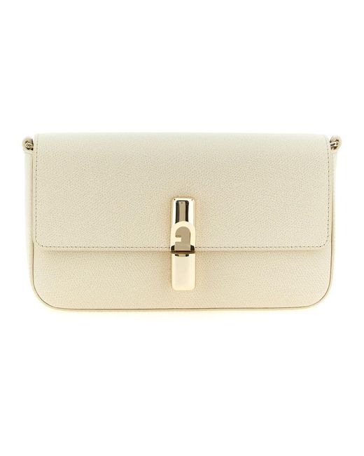 Furla Natural Cross Body Bags