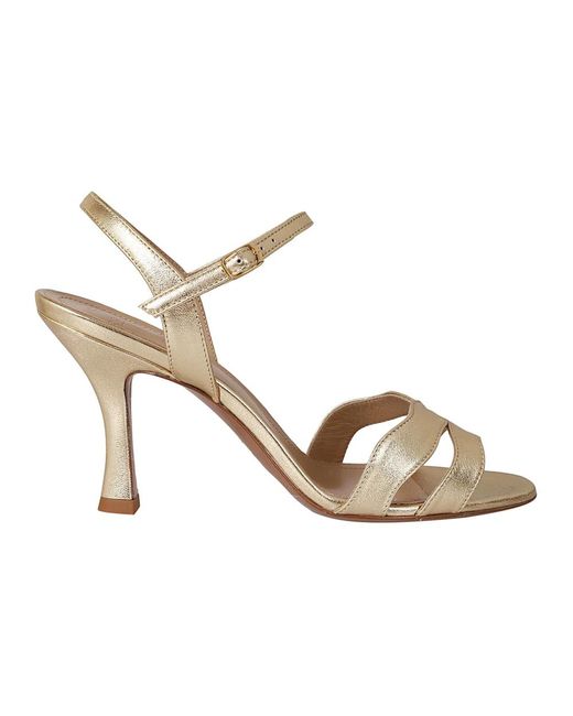 Relac Metallic High Heel Sandals