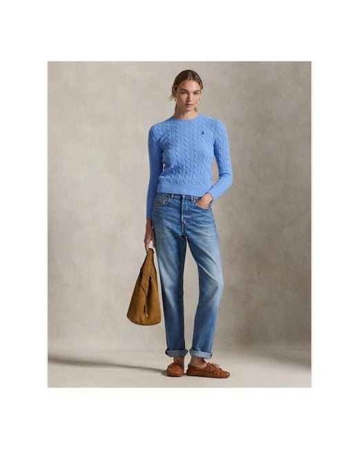 Polo Ralph Lauren Blue Round-Neck Knitwear