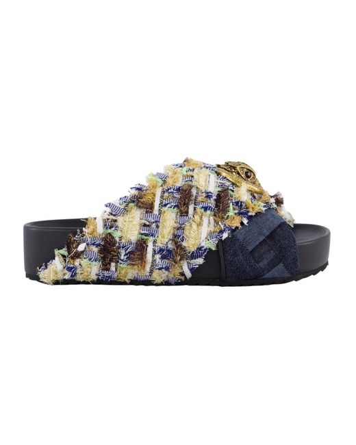 Sliders di Kurt Geiger in Blue