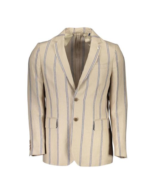 Suits > formal blazers Gant pour homme en coloris Natural