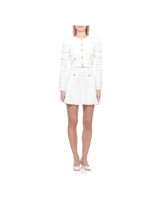 Cardigans di Self-Portrait in White