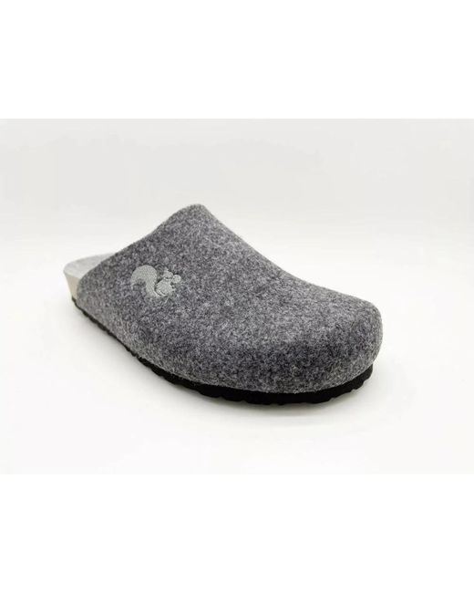 Thies 1856 Umweltfreundliche Bio Clogs Für Herren in Black für Herren