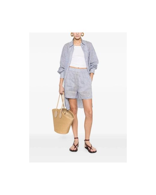 Brunello Cucinelli White Casual Shorts