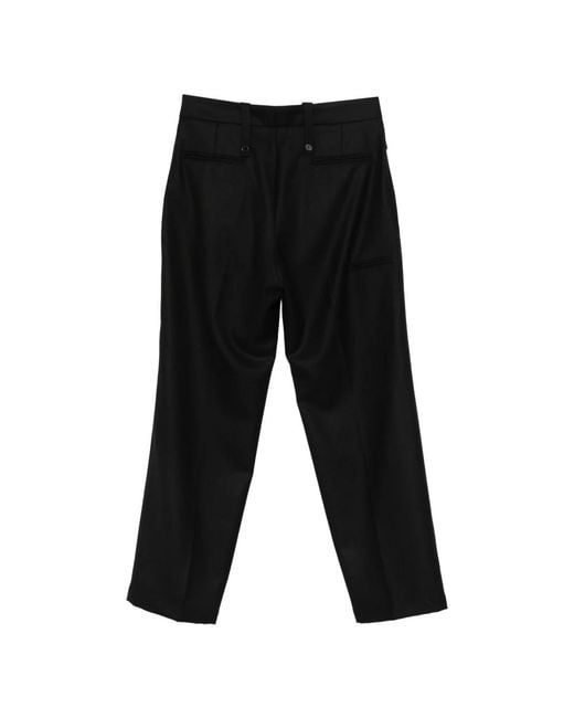 Paura Black Suit Trousers for men