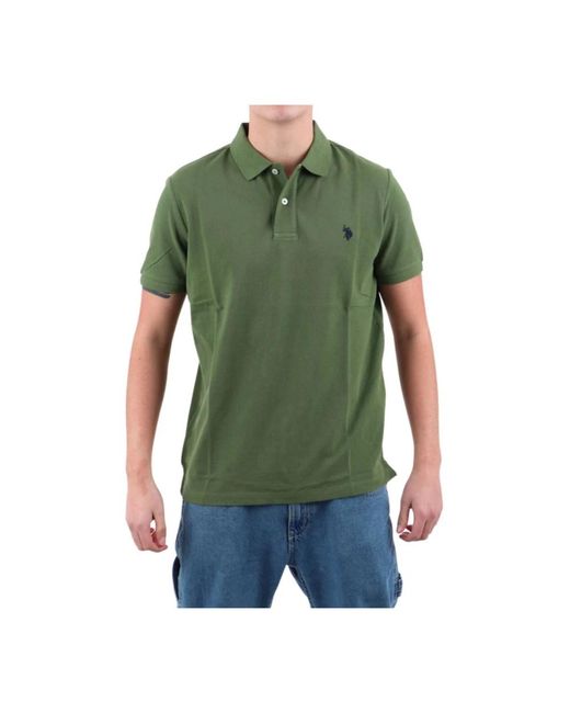 U.S. POLO ASSN. Green Polo Shirts for men