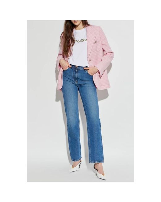 Blazers Versace en coloris Pink