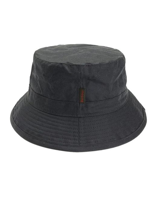 Barbour Accessoires ,Groen ,Katoen Hoed Met Smalle Rand in het Gray