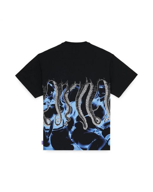 Tops > t-shirts Octopus pour homme en coloris Black