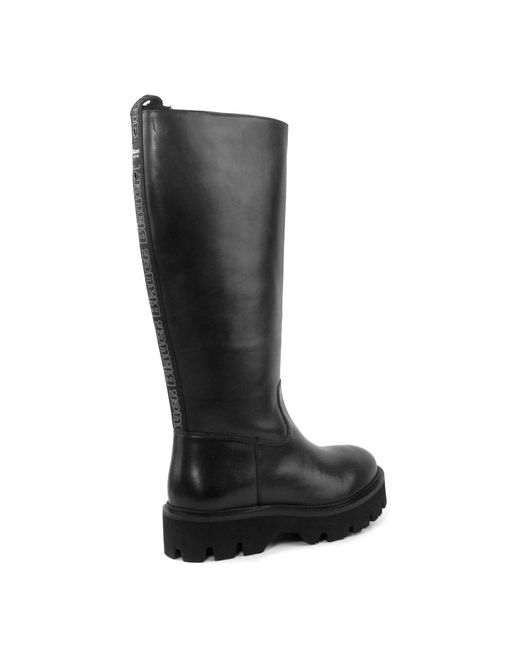 Blauer Schoenen ,Zwart ,Hoge Laarzen in het Gray