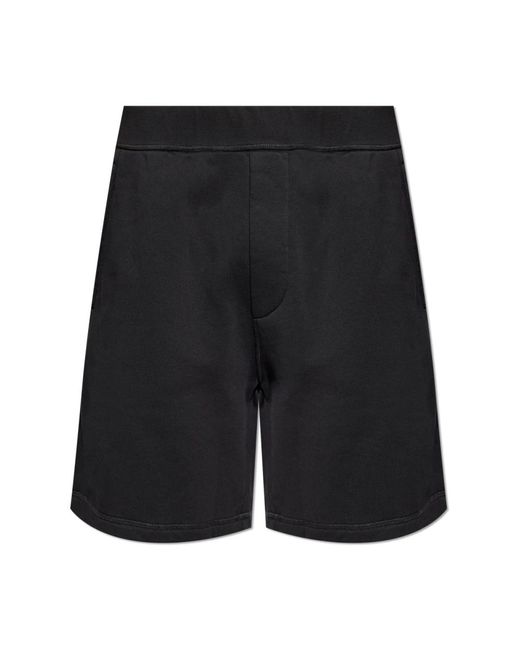 DSquared² Black Casual Shorts for men