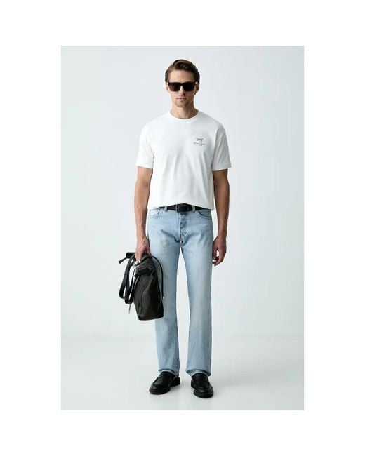 Straight Jeans Levi's de hombre de color Blue
