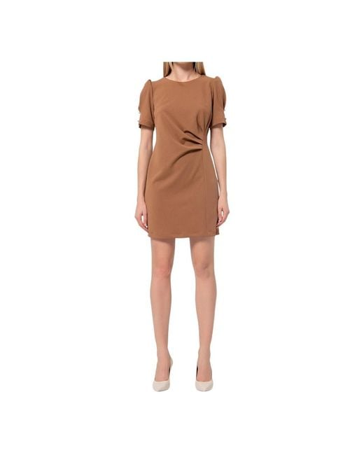 Fracomina Brown Short Dresses