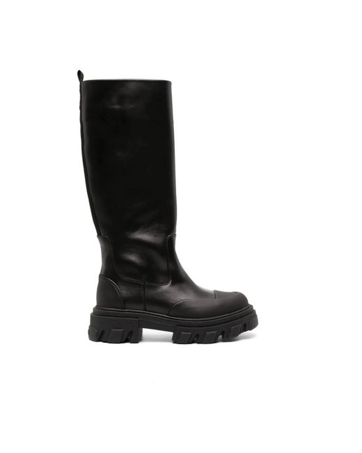 High Boots Ganni de color Black
