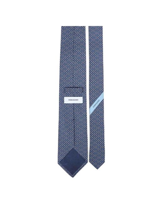 Ties di Ferragamo in Blue da Uomo