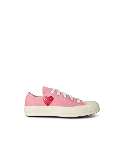 Comme des Garçons Pink Chuck 70 ox sneakers erdbeere rot