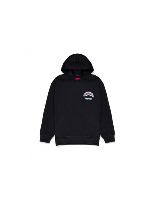 Sprayground Hoodies & Sweatvesten ,Zwart ,Katoen Beperkte Oplage Haai Hoodie Trui in het Blue voor heren
