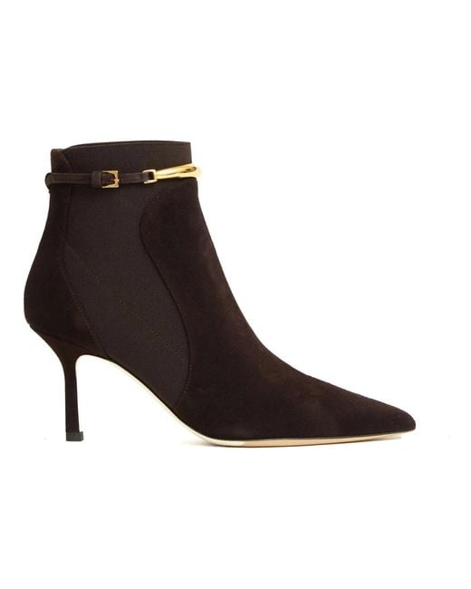 Ninalilou Brown Heeled Boots