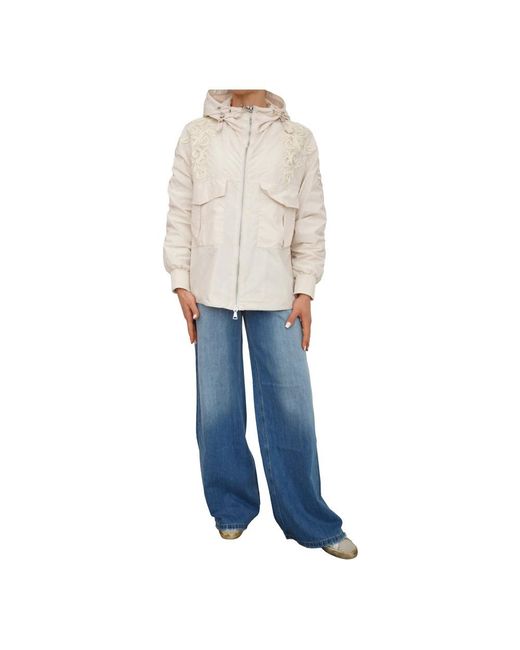 Ermanno Scervino Blue Light Jackets