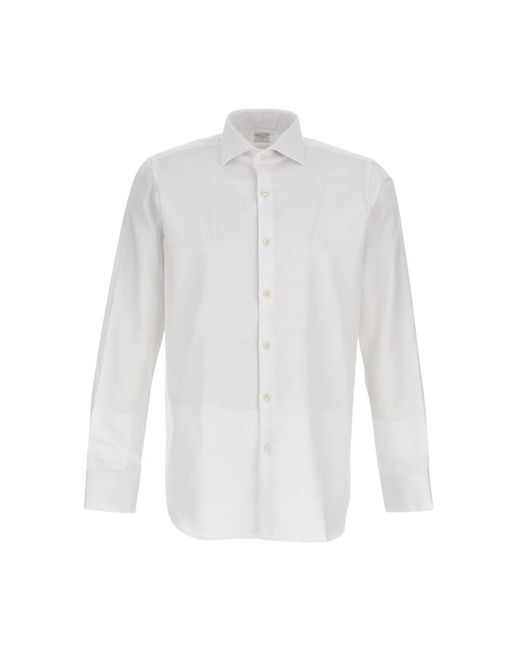 Bagutta White Formal Shirts for men