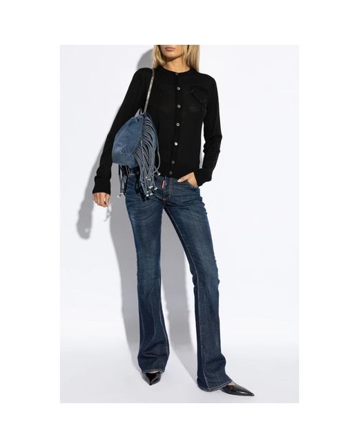 DSquared² Jeans ,Blauw ,Katoen Jeans Flare in het Blue