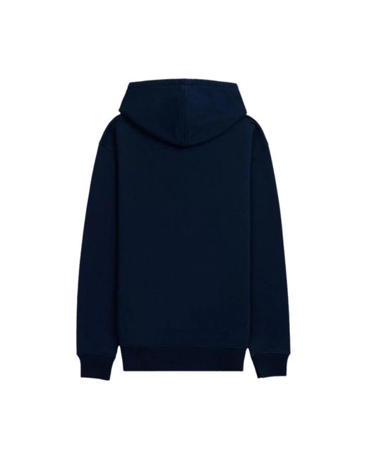 AMI Hoodies & Sweatvesten ,Blauw ,Katoen Donkerblauwe Hart Sweatshirt in het Blue voor heren