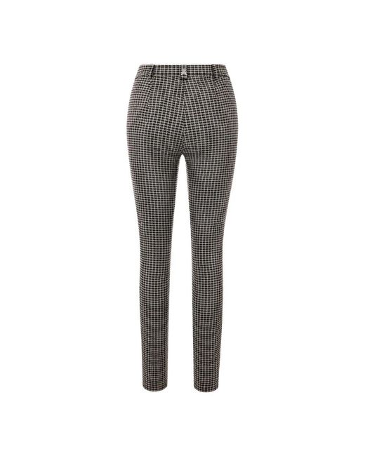 Patrizia Pepe Gray Slim-Fit Trousers