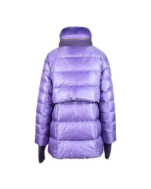 Diego M Purple Winter Jackets