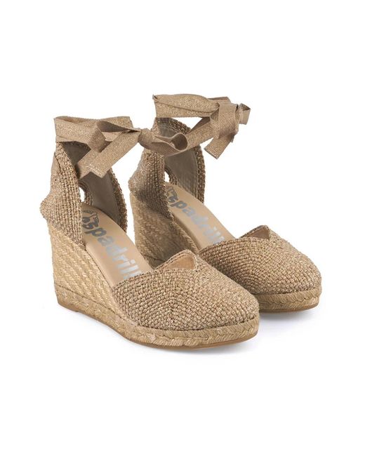 Wedges Espadrilles en coloris Natural