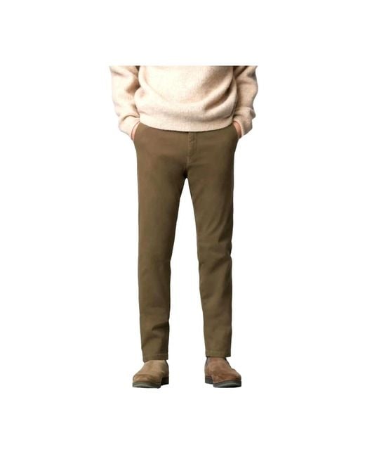 Meyer Natural Slim-Fit Trousers for men