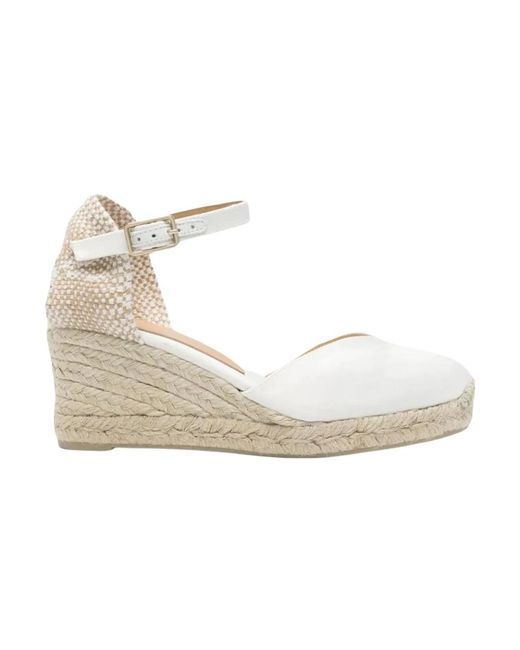 Castaner White Wedges