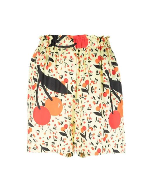 Sonia Rykiel Yellow Casual Shorts