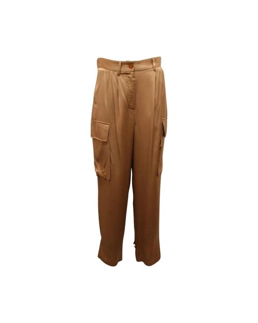 ViCOLO Brown Wide Trousers