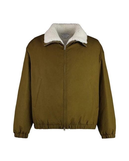 Bottega Veneta Green Faux Fur & Shearling Jackets for men