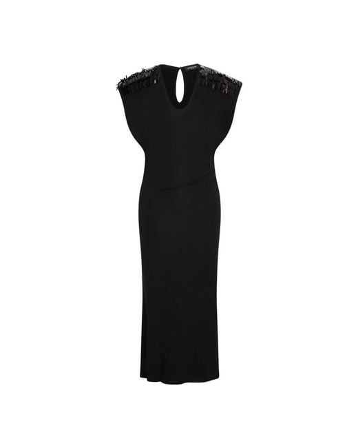Bruuns Bazaar Midi Dresses in het Black